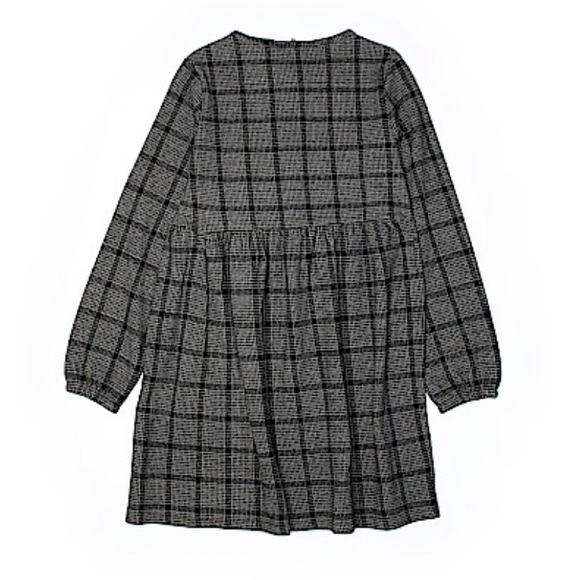 Mangos Dress Gray and Black. Girls Size 11-12. Worn once. - Picture 2 of 2